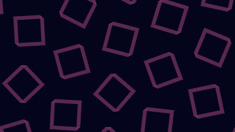 cubes pattern from colorful lines on black gradient