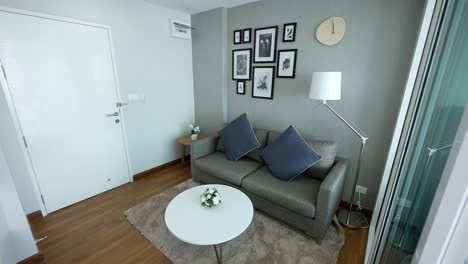 small but compact studio apartment decoration