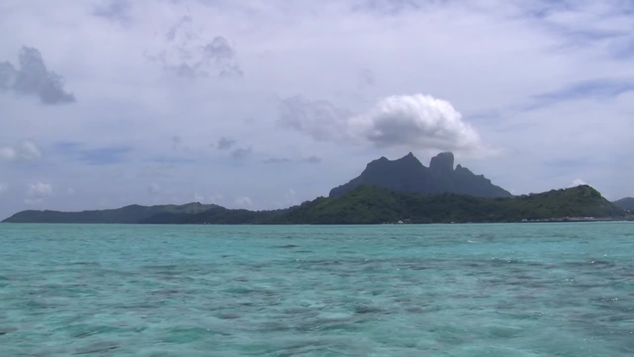 Mount Otemanu in Bora Bora, French Polynesia