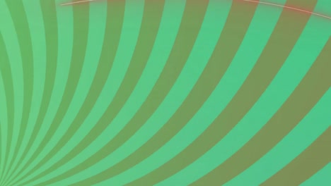 Animation-of-green-stripes-spinning-on-seamless-loop