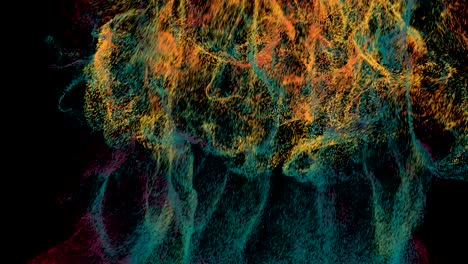 unique particle explosion.