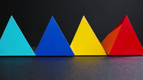 colorful geometric shapes