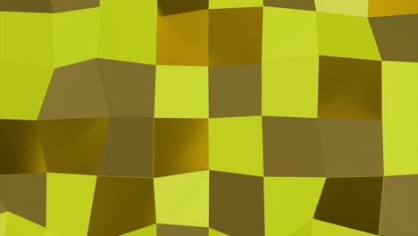 abstract geometric pattern with green and gold colors