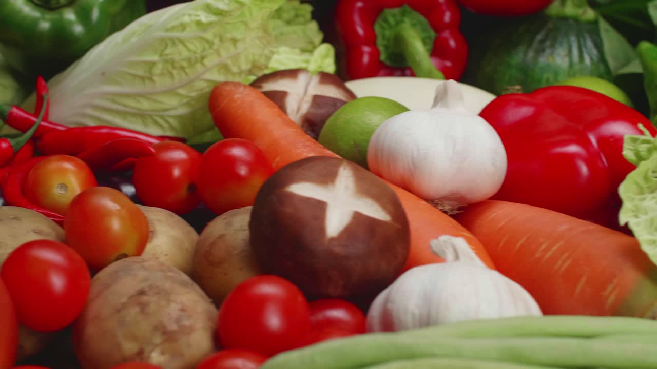 신선한 유기농 야채