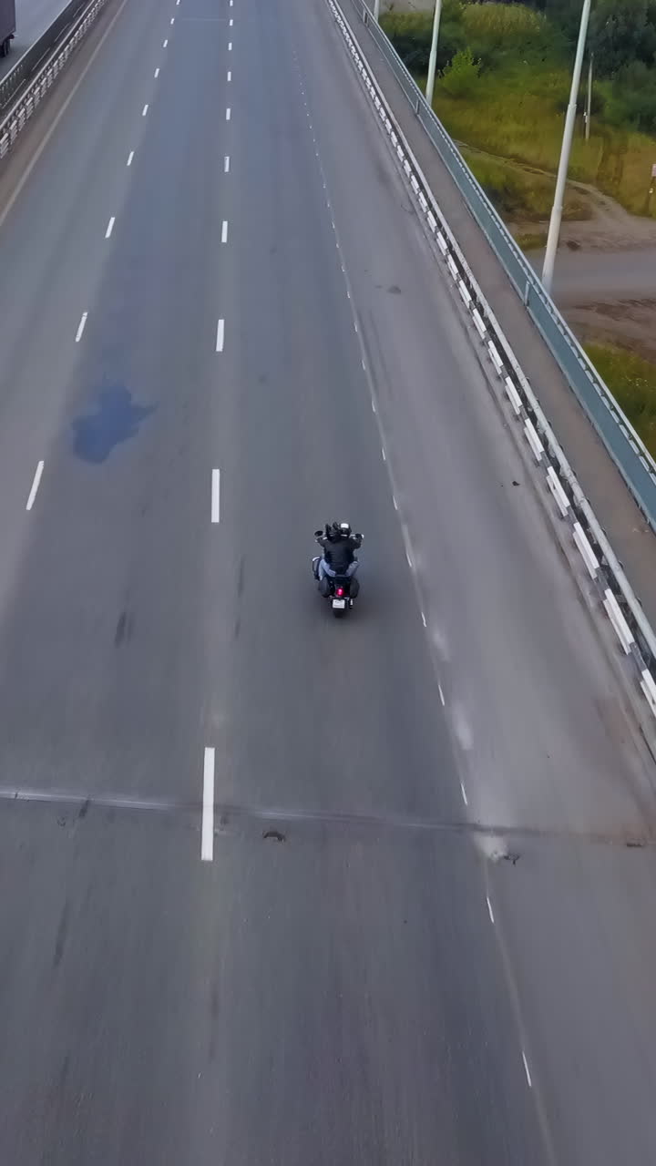 Highway Motorcycle Ride