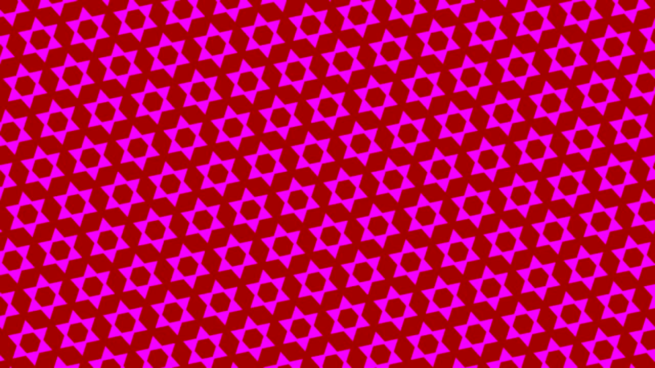 patrón gráfico que cambia rápidamente de color a medida que gira en el sentido de las agujas del reloj y luego en el sentido contrario, creando un efecto hipnótico y estroboscópico.