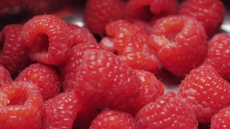 Close-up of Raspberries