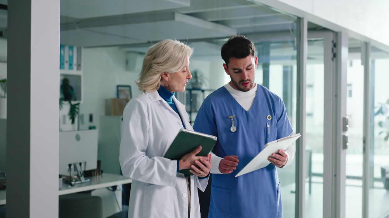 Medical Professionals Discussing Patient Care