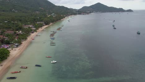 aerial view of a tropical beach in thailand