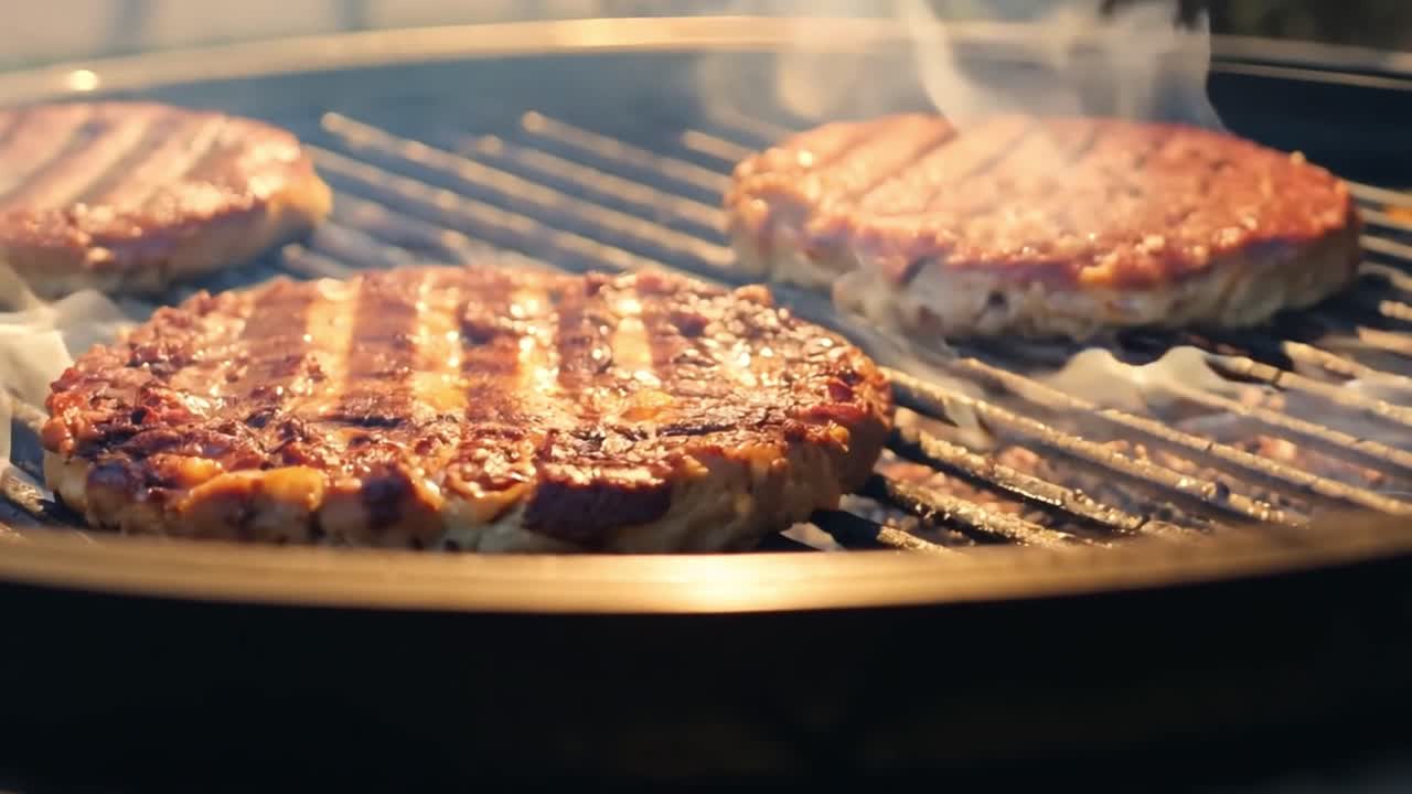 Burgers on the Grill
