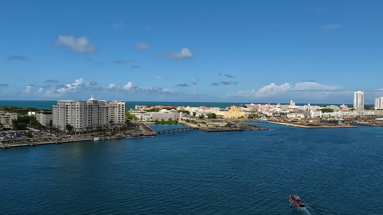 Beautiful city of San Juan, Puerto Rico.