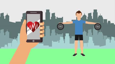 personas con un estilo de vida saludable