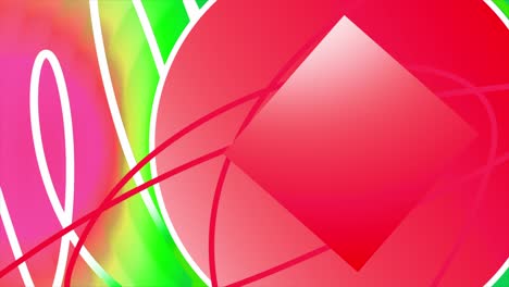 abstract colorful geometric shapes background