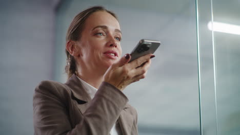 business woman on phone call