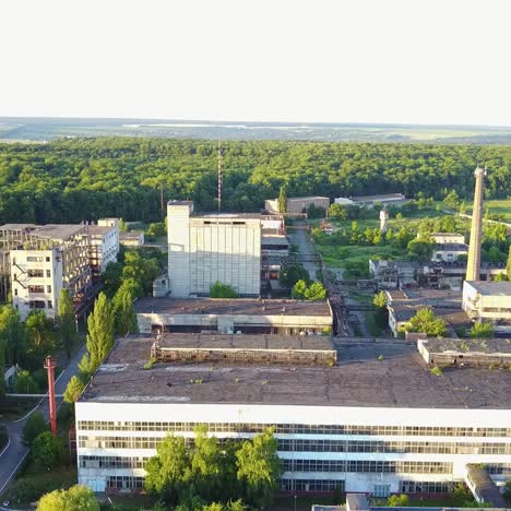 old factory buildings