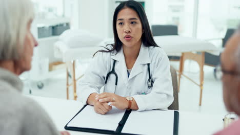 Doctor,-woman-or-clinic-consultation-with-couple