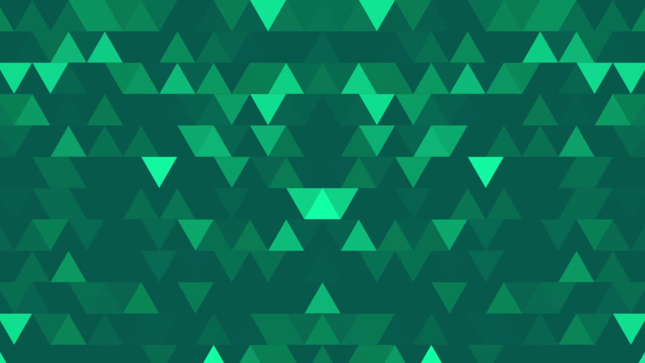patrón de triángulo verde abstracto
