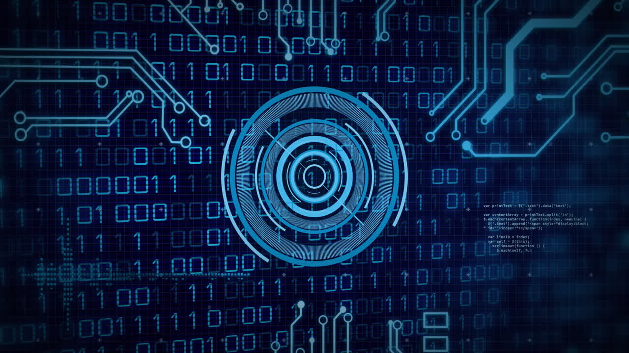 Animation of scope scanning over data processing