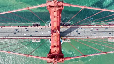 Golden-Gate-Bridge-In-San-Francisco-In-Kalifornien,-Vereinigte-Staaten