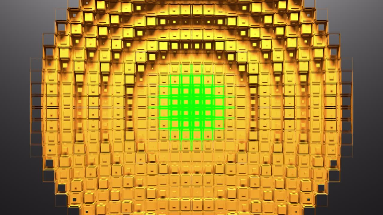 agujeros y anillos de círculo voxel