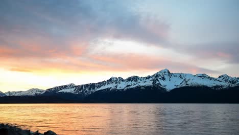 video of mountain range at sunrise