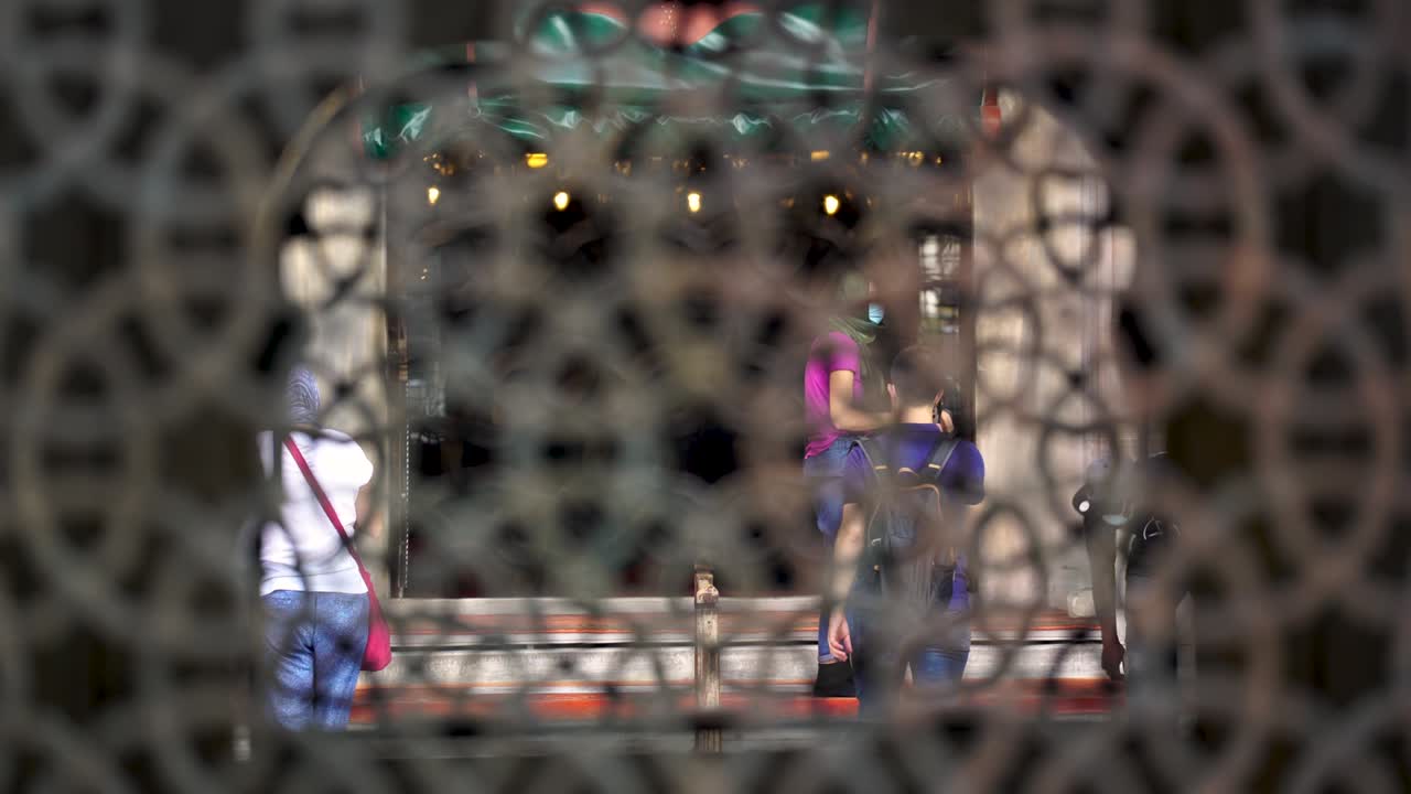 ventana de la mezquita