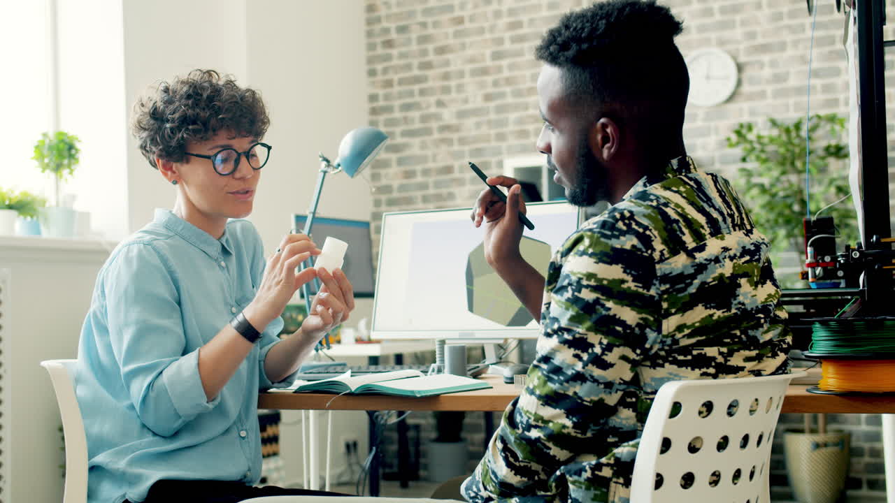 Teamwork in a Modern Design Studio