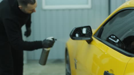 professional car detailing – washing, ceramic coating, and interior cleaning