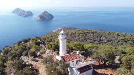 Gelidonya-Lighthouse-on-Lycian-Way,-Antalya,-Turkey