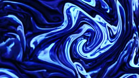 arte abstracto de remolino azul y negro