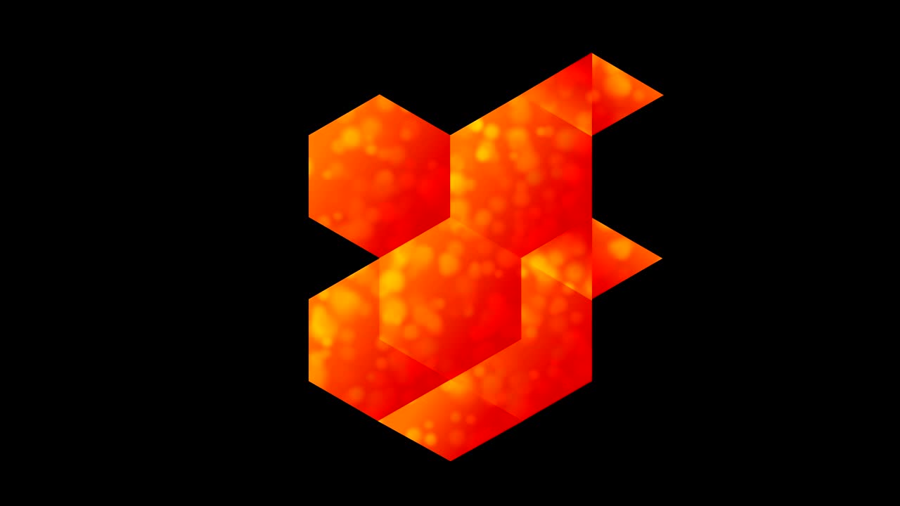 fondo colorido abstracto con bucle