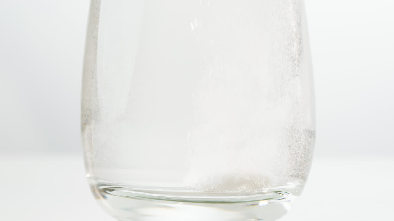 comprimido que se disuelve en agua