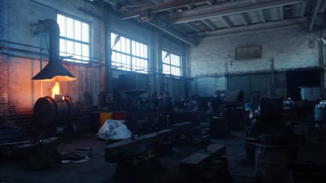 metalworking factory interior