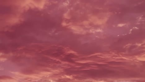 Magenta cloud n sunrise or sunset cloudscape on dusk or dawn sky