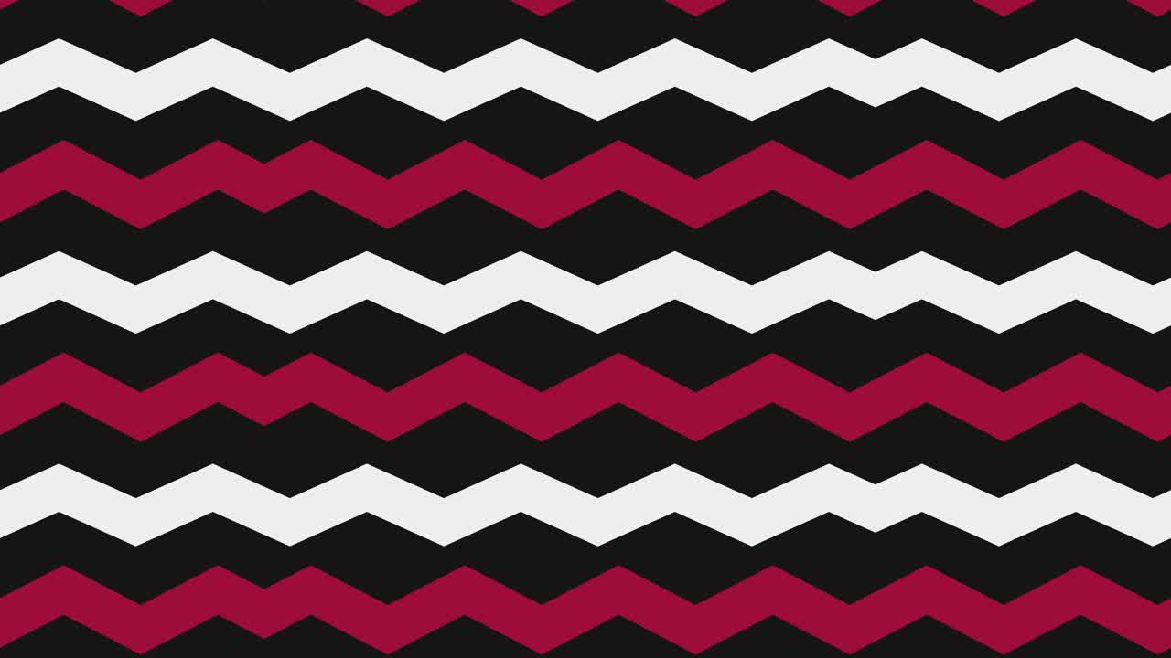 The background full of animated triangles with wave motion, After effect