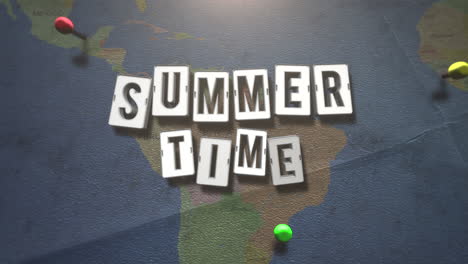 Summer-Time-on-world-map-with-point-of-visit