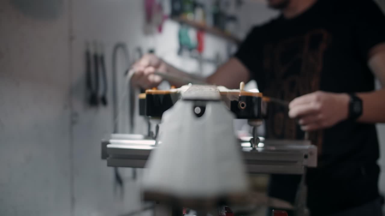 Guitar Repair and Maintenance in a Workshop