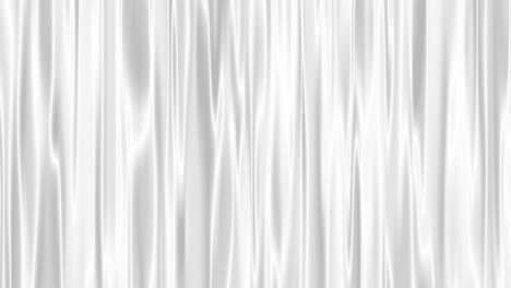 3d abstract white loop circles pattern with blinds wave effect loop animation.