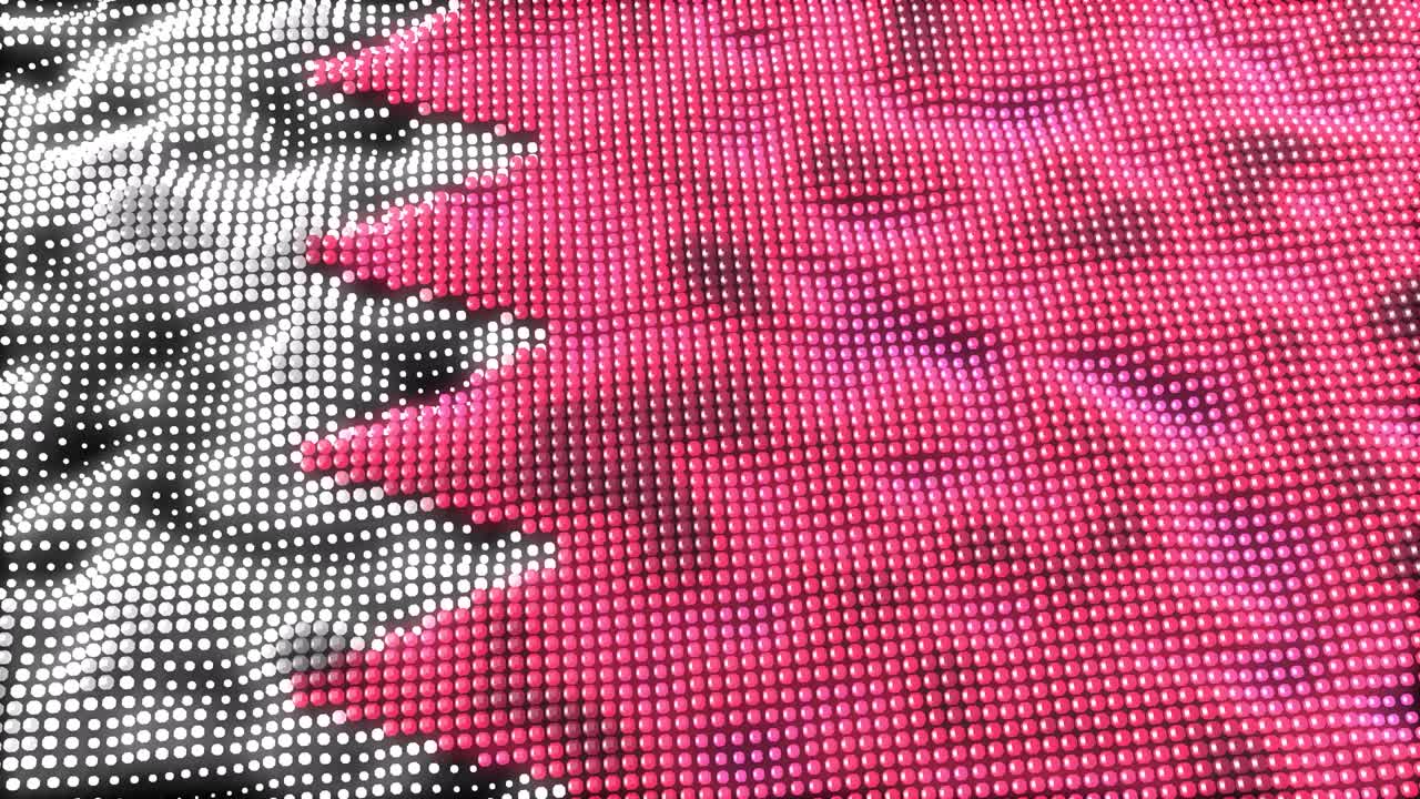 웹 컨셉 60fps 바레인 픽셀 발 흔들기, 3d 4k uhd 원활한 loopable 애니메이션