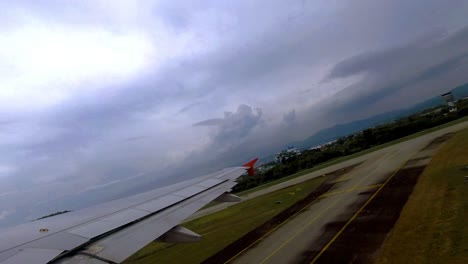 A-plane-taking-off-from-the-airport