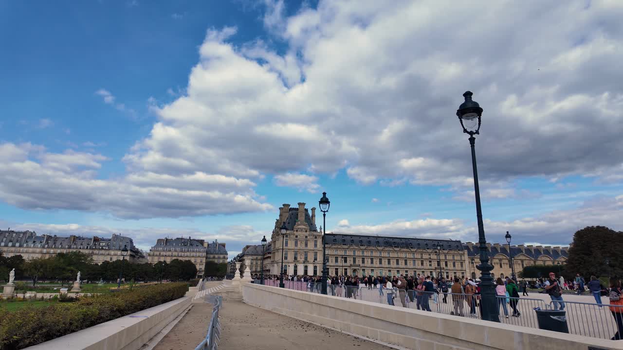 Paris France capital city day time walking POV point of view Europe