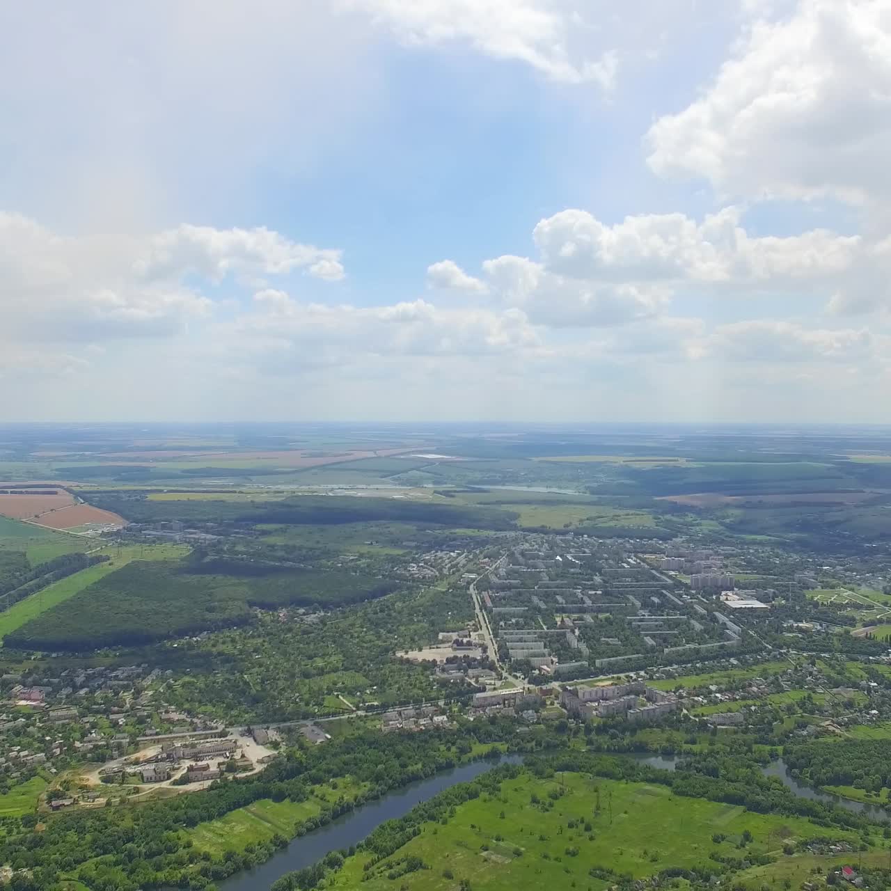 Smoking industrial pipes
