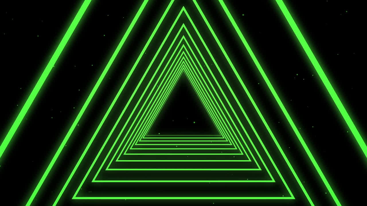 video generado digitalmente de líneas concéntricas