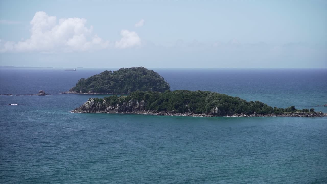 Scenic view of islands in the sea