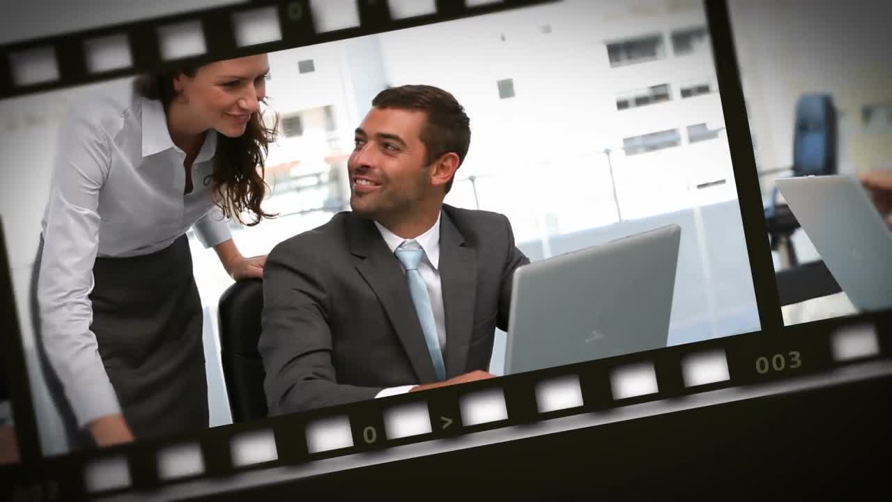 montaje de reuniones para negocios