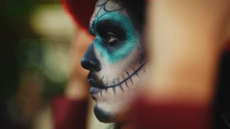day of the dead calavera makeup