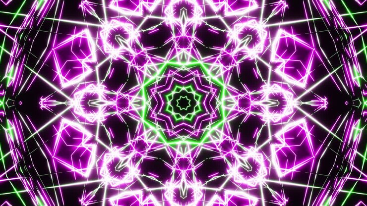 Abstract animated background. Infinitely looped animation.