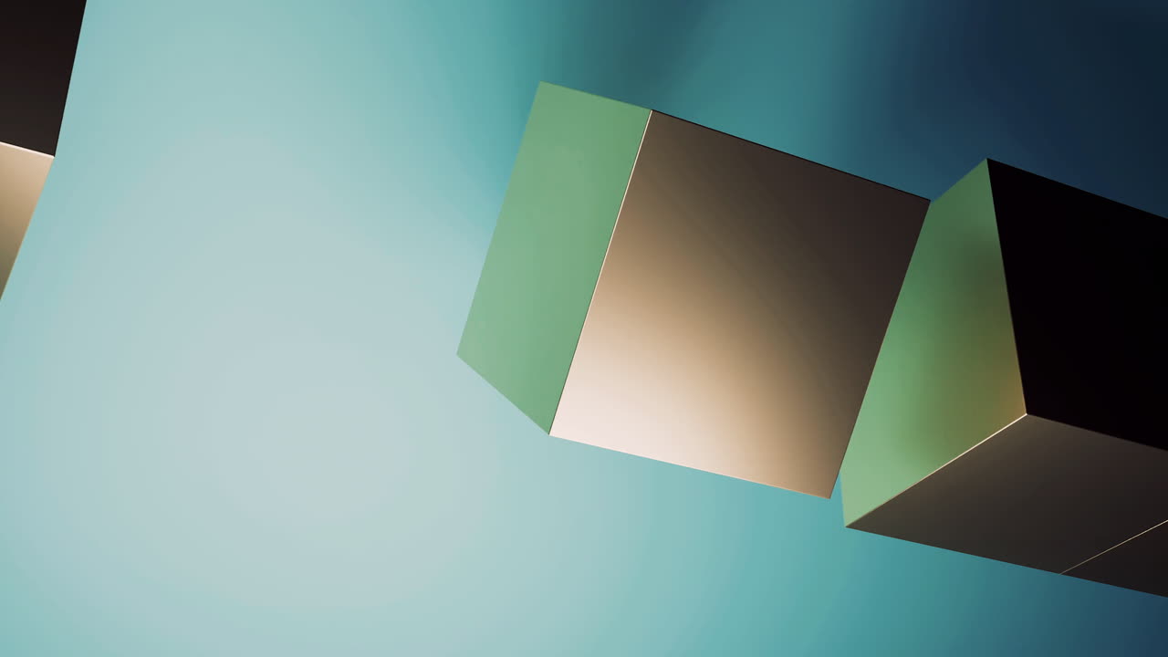 cubos geométricos abstractos