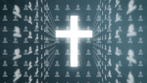 modern christian social network communication, sharing ideas in the church