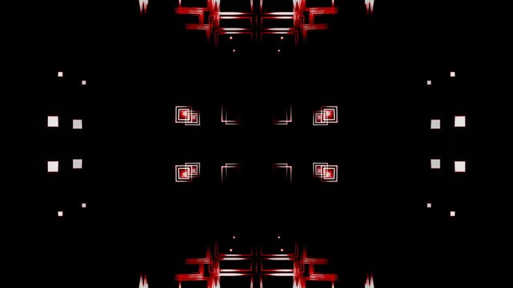 VJ Loop abstract animation of geometric shapes